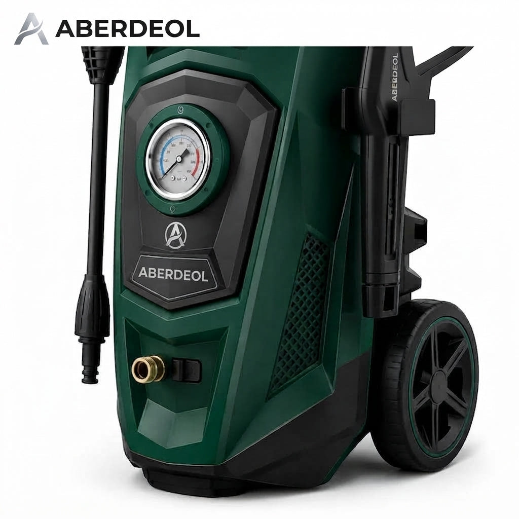 aberdeol PowerFlow 1800W High-Pressure Washer